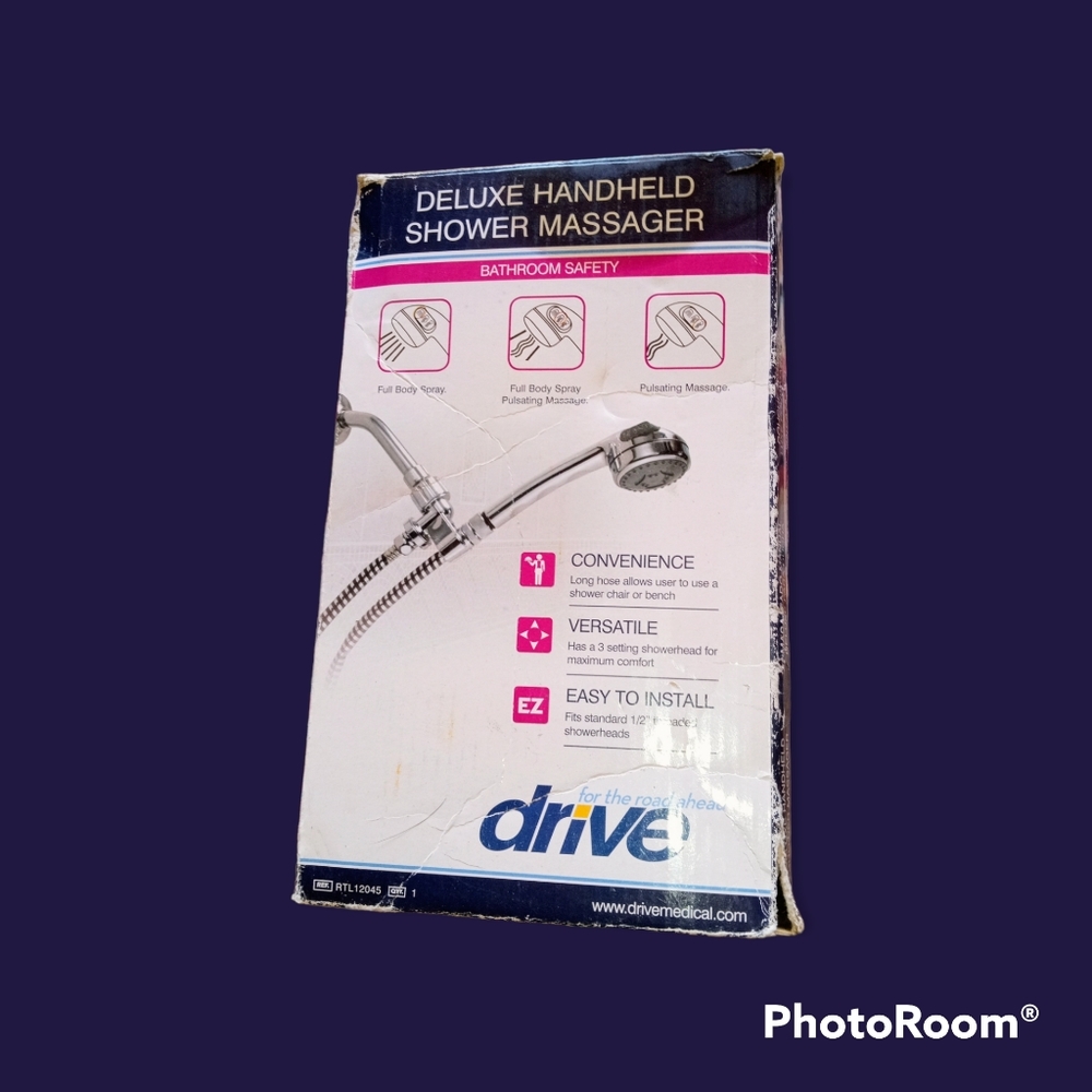 Deluxe Handheld Shower Massager